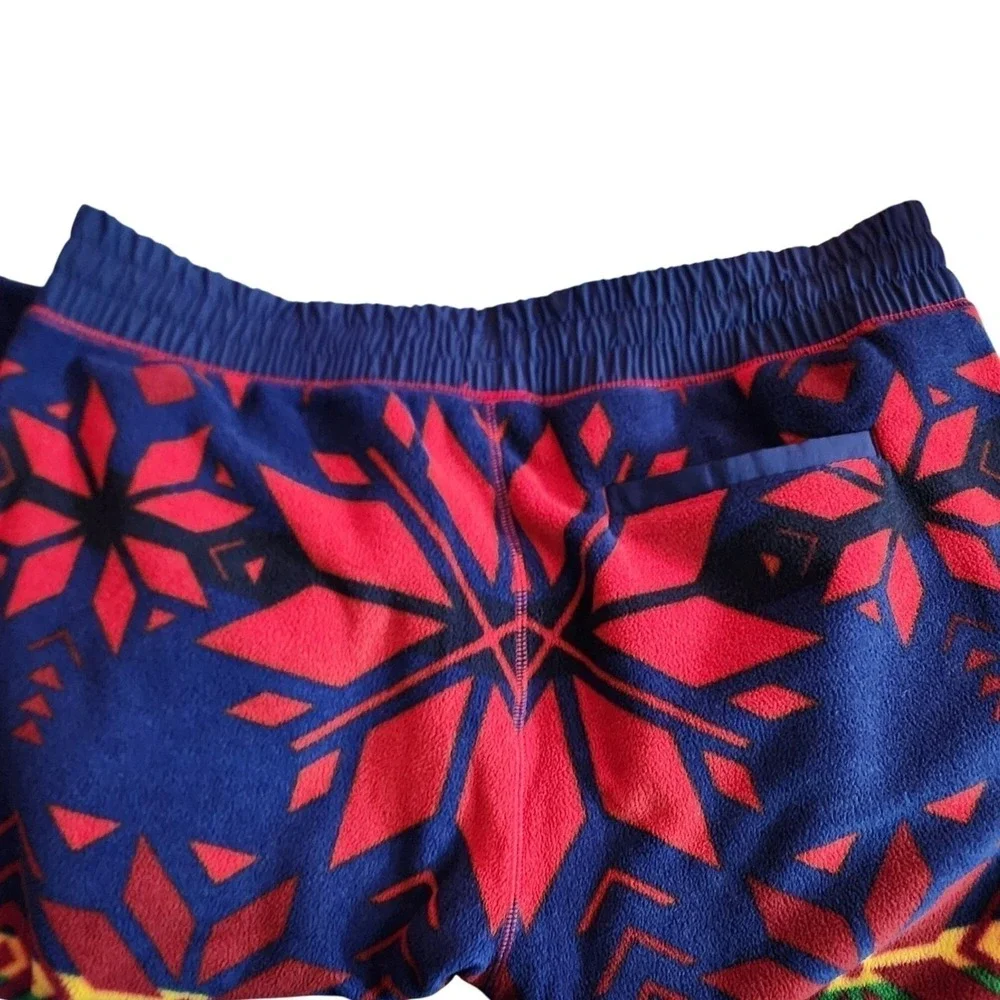 Polo Ralph Lauren Fleece Lounge Pant Festive Holiday Red Green Blue L Nwot  $248